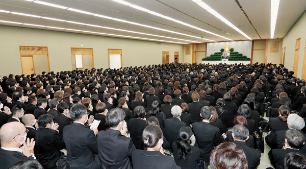 浅井昭衞先生の御葬儀 厳修さる