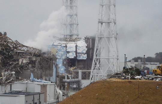 津波で全電源喪失・メルトダウンして爆発した福島第一原発